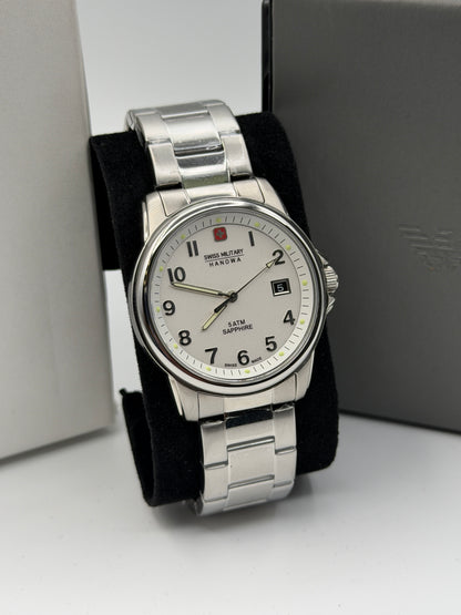 Swiss Miltary Hanowa Original Watch Mens 40mm Quartz