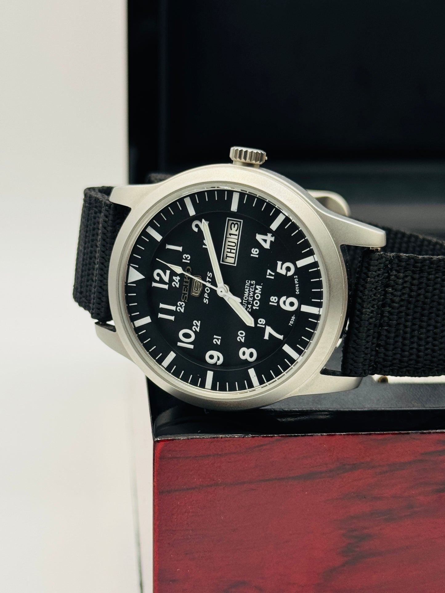 Seiko 5 Military Sports Edition Modified Automatic For Mens 41mm