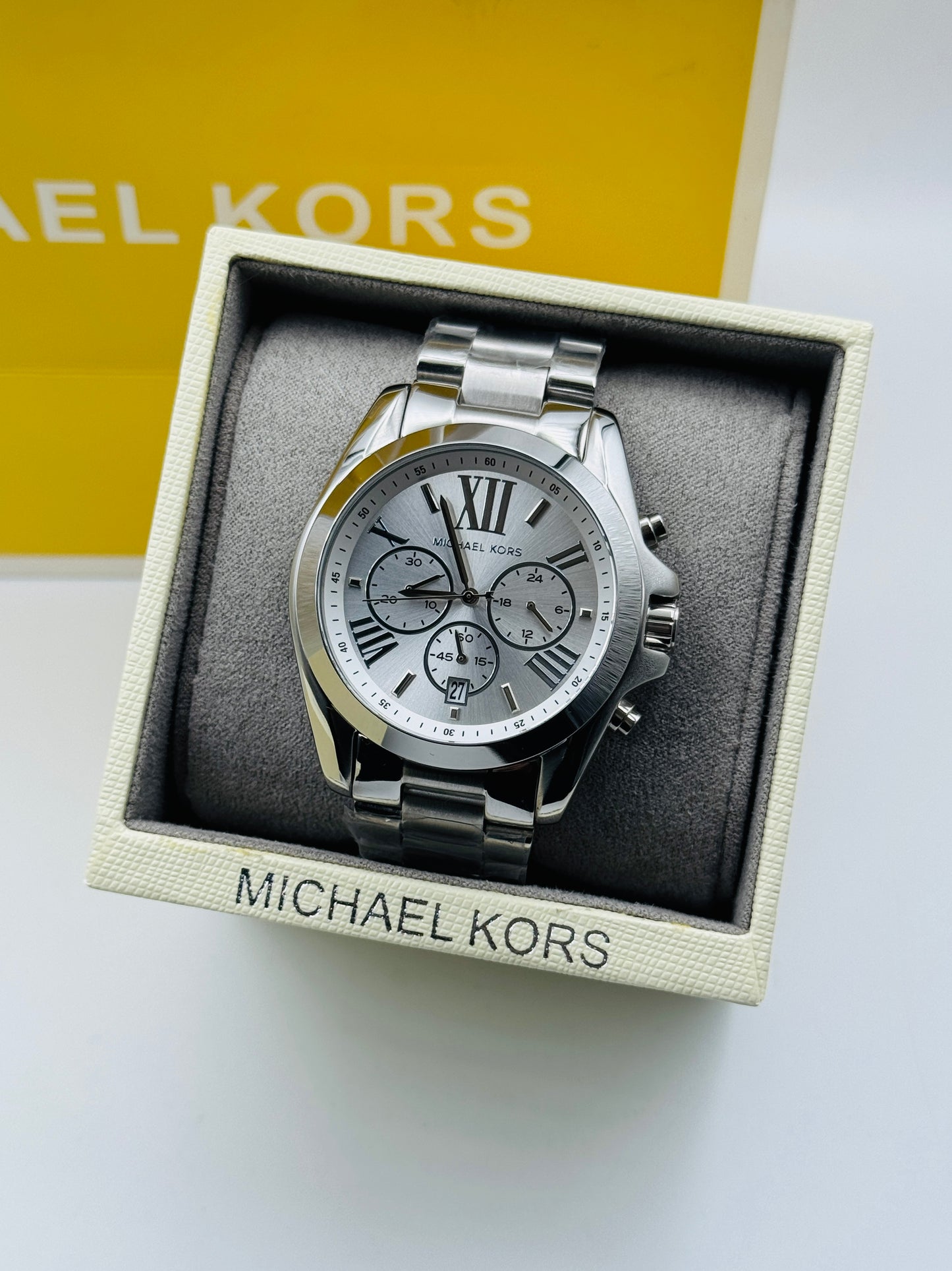 Michael Kors Mk-5535 Original For Mens 42mm Quartz Chorongraph