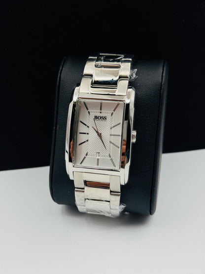 Hugo-Boss Tank Shape For Mens Watch Lot Import 42mm Quartz