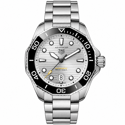 Tag Heuer Silver Stainless Steel Silver Dial Automatic Watch for Gents - WBP201C BA0632