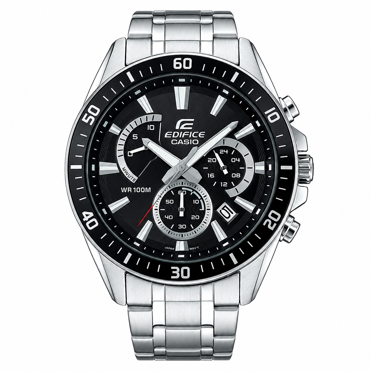 Casio Edifice Watch – EFR-552D-1AVUDF Original Watch Mens 47mm Quartz