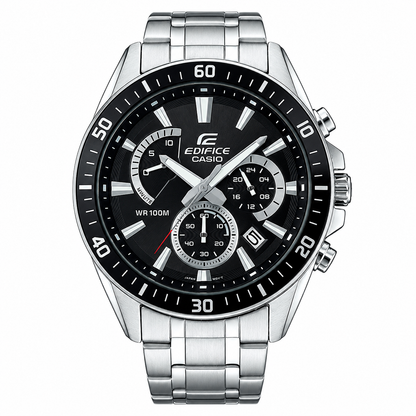 Casio Edifice Watch – EFR-552D-1AVUDF Original Watch Mens 47mm Quartz