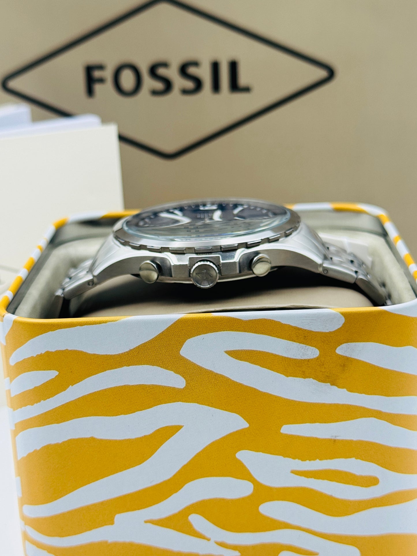 Fossil Watches 3 Forrester FS-5605 Original For Mens 46mm Quartz