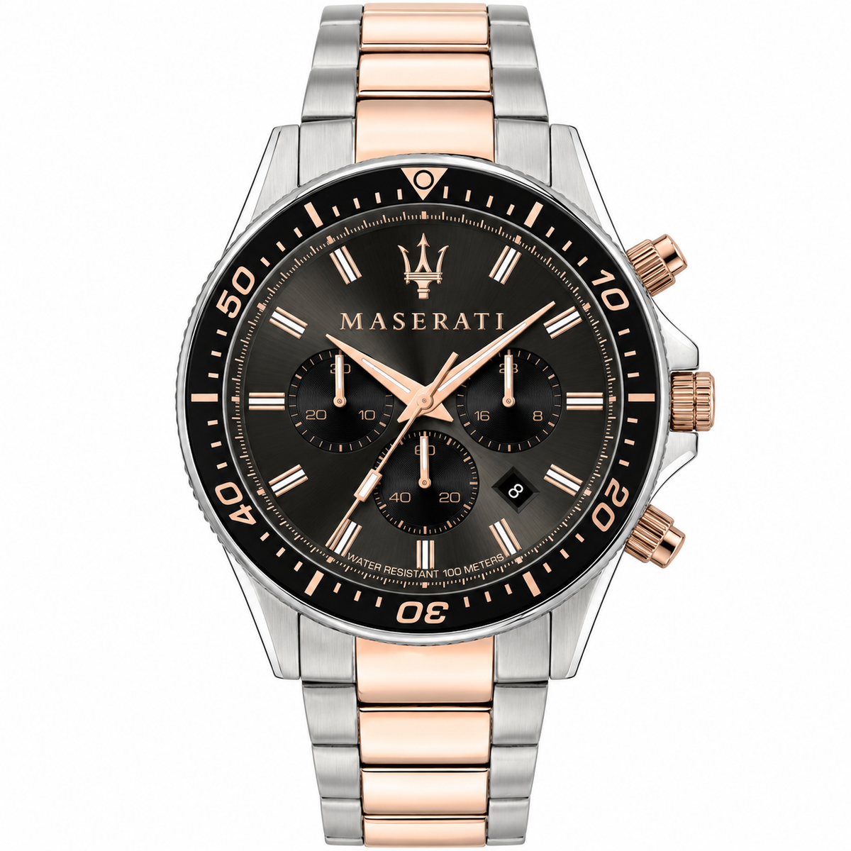 Original Maserati Watch For Men Sfida R8873640002 (Like New)
