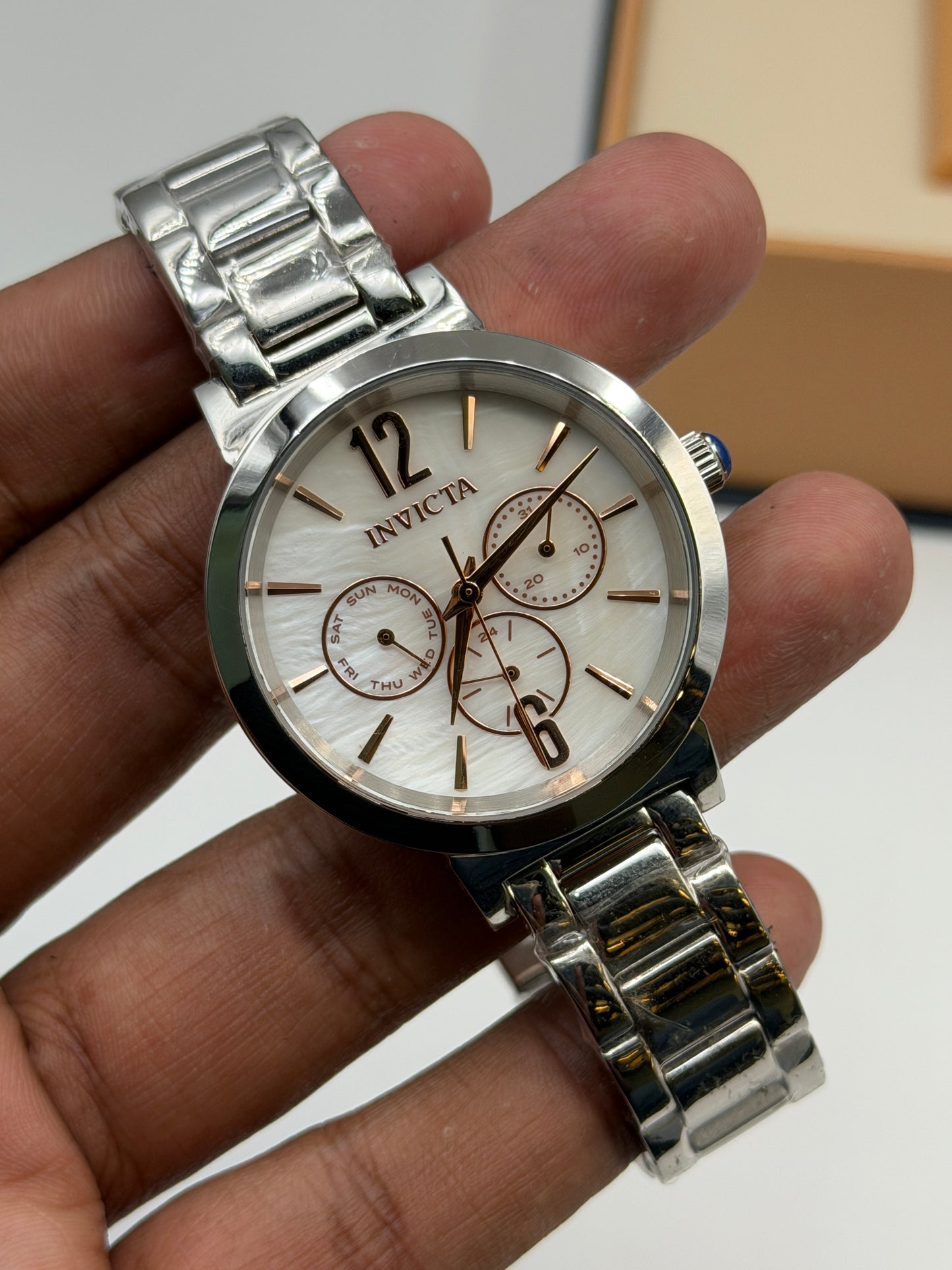 Invicta Angel Original Watch For Womens 37mm Quartz