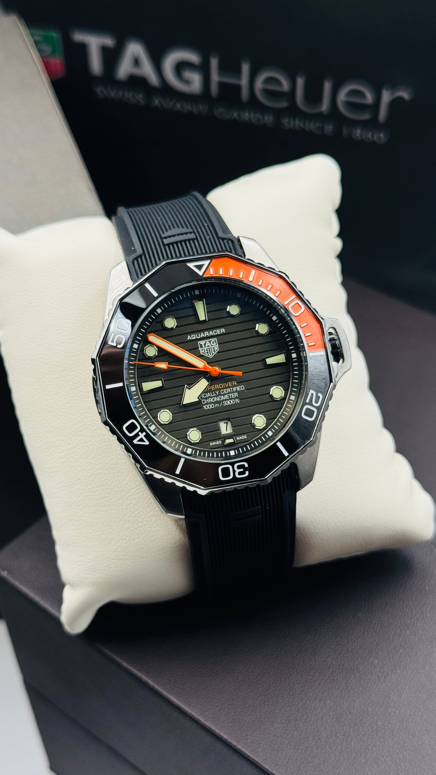 Tag-heuer Automatic Watch For Mens High Master Grade 41mm