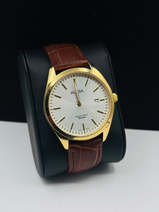 Alba By Seiko For Mens Original Watch 41mm Quartz (Pre-Owned)