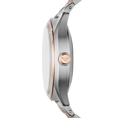 Original Emporio Armani Watch For Men Antonio AR60092 AUTOMATIC-Two-Tone