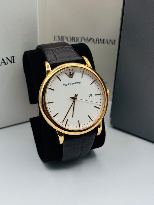 Emporio Armani AR-2502 Original Mens Watch 43mm Quartz