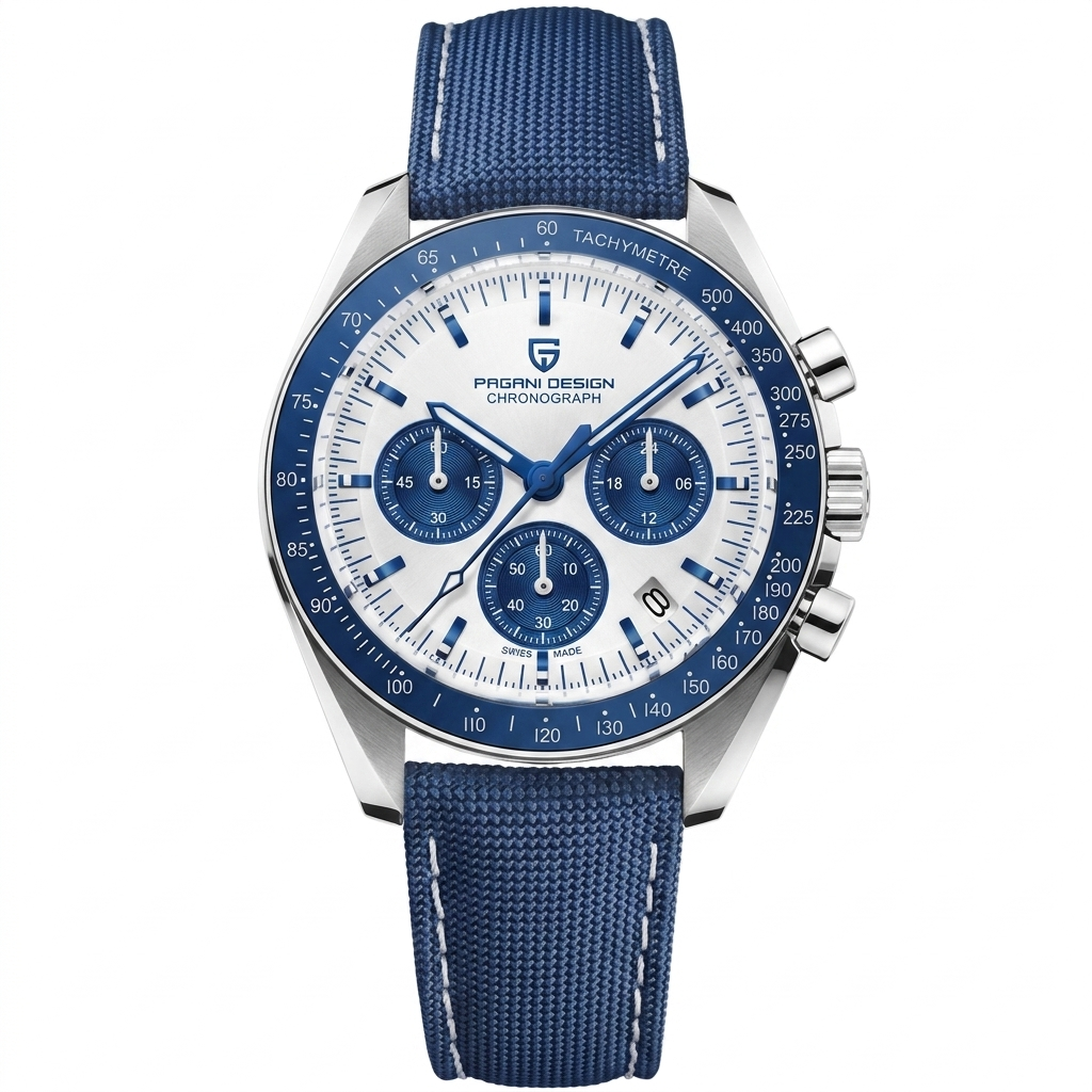 Pagani Design Original Mens Watch PD-1701 40mm Quartz (Like New)