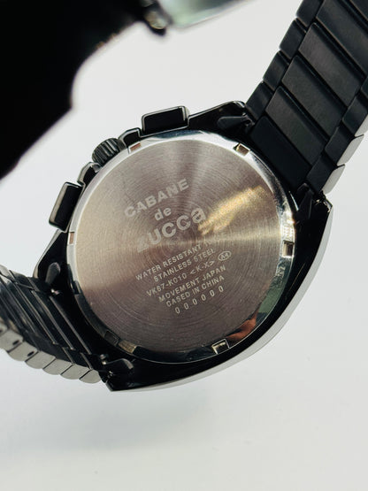 Cabane De Zucca Original lot Import Watch Mens 42mm Quartz