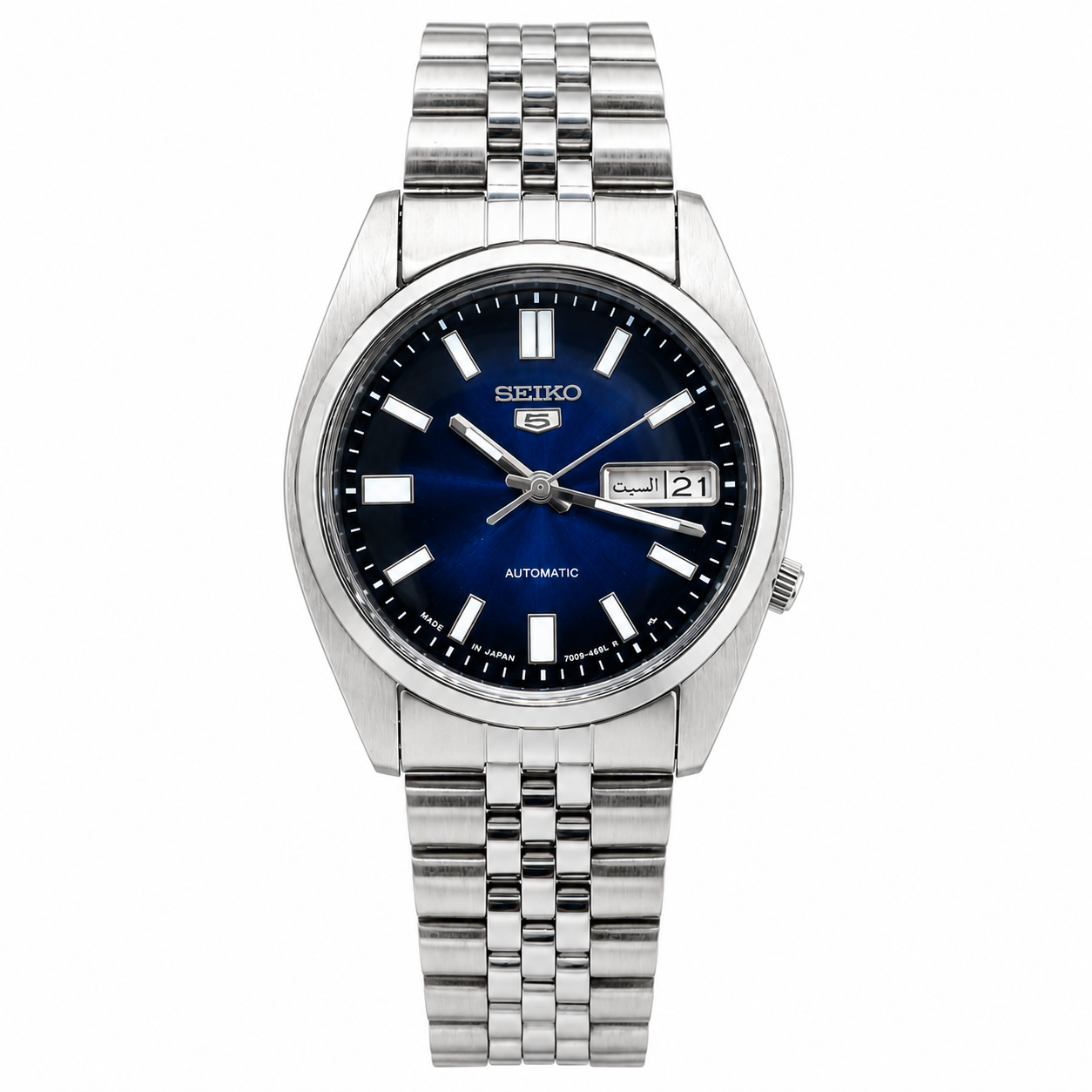 Seiko 5 Customzied Watch For Mens Automatic 7009 Lot Import 38mm (Pre-Owned)