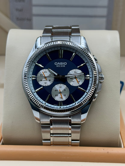 Casio WR-50 Original Mens Watch 43mm Quartz