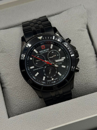 Swiss Military Hanowa Original Watch For Mens 42mm Quartz