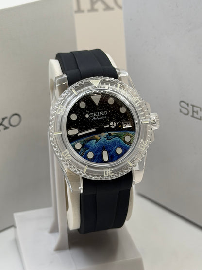 Seiko Customized Watch For Mens Automativ 4R35B (Sports Edition)