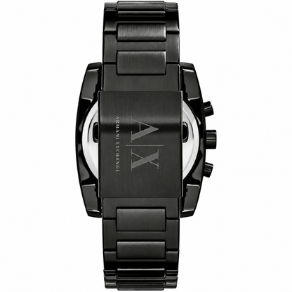Original Armani Exchange Watch For Men Stockton AX2255 With Red Dial