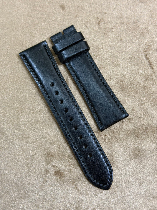 Lacoste Geninue Shine Leather Straps 22mm Lot Import Black