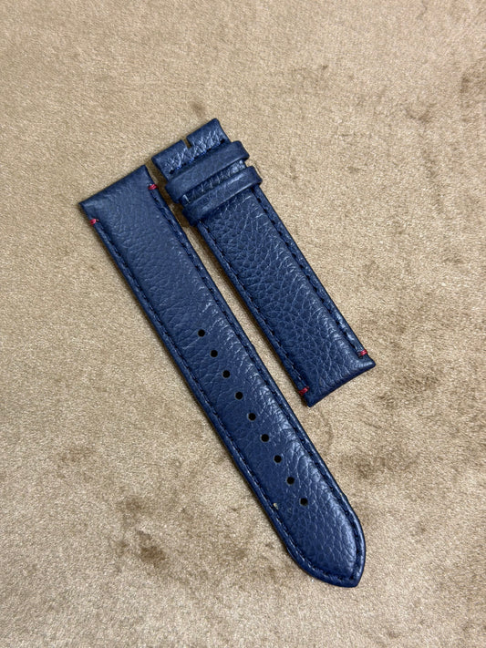 Bulova Geninue Leather Straps 20mm (Lot Import) Blue