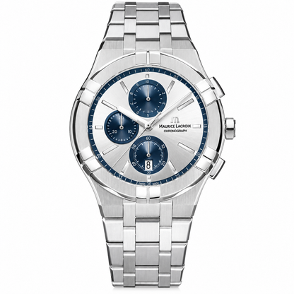 Maurice Lacroix Aikon Quartz Choronograph Original Watch For Mens