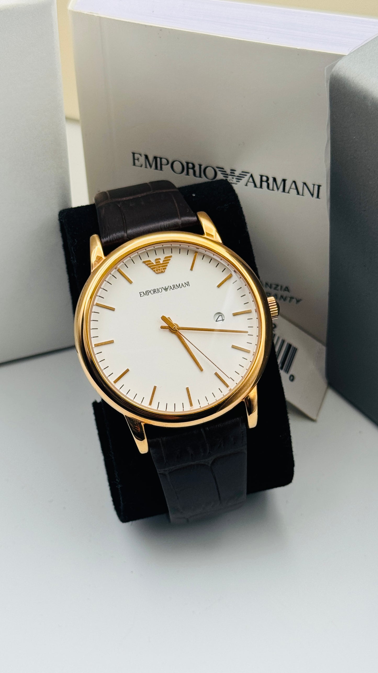 Emporio Armani AR-2502 Original Mens Watch 43mm Quartz