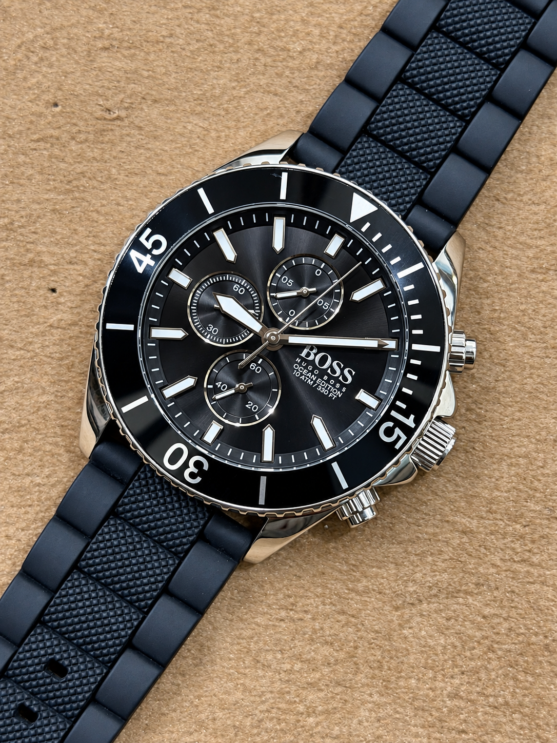 Hugo-Boss Lot Import Watch Mens 45mm (Pre-Owned)
