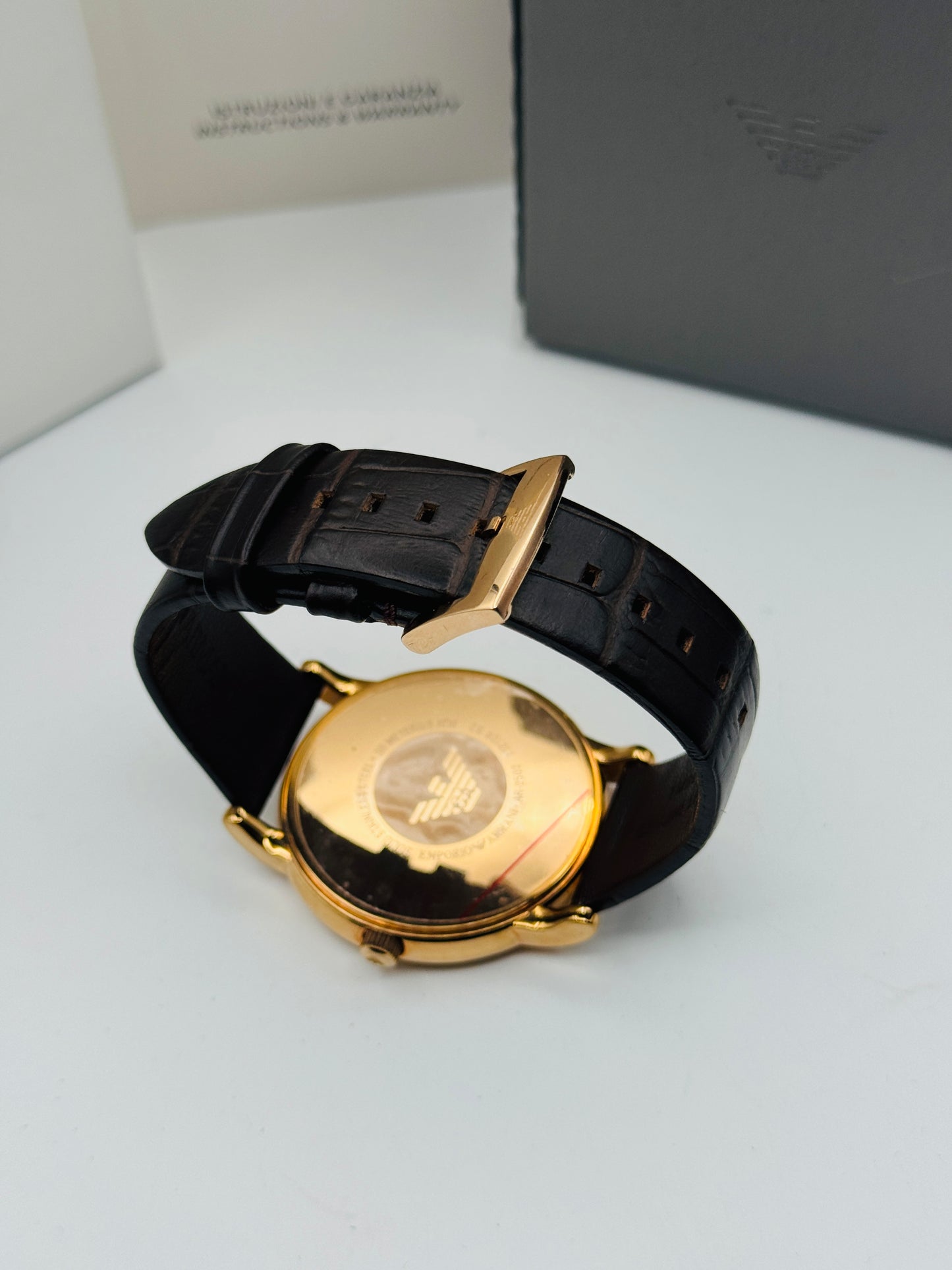 Emporio Armani AR-2502 Original Mens Watch 43mm Quartz