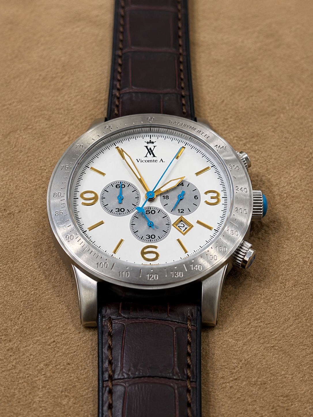 Vicomte A. Original Watch For Mens Lot Import 45mm Quartz (Pre-Owned)