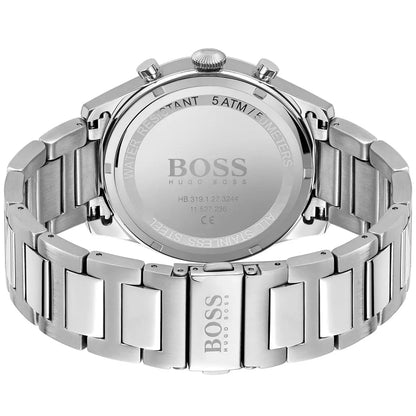 Hugo Boss Men’s Quartz Stainless Steel Black Dial 46mm Watch 1513867