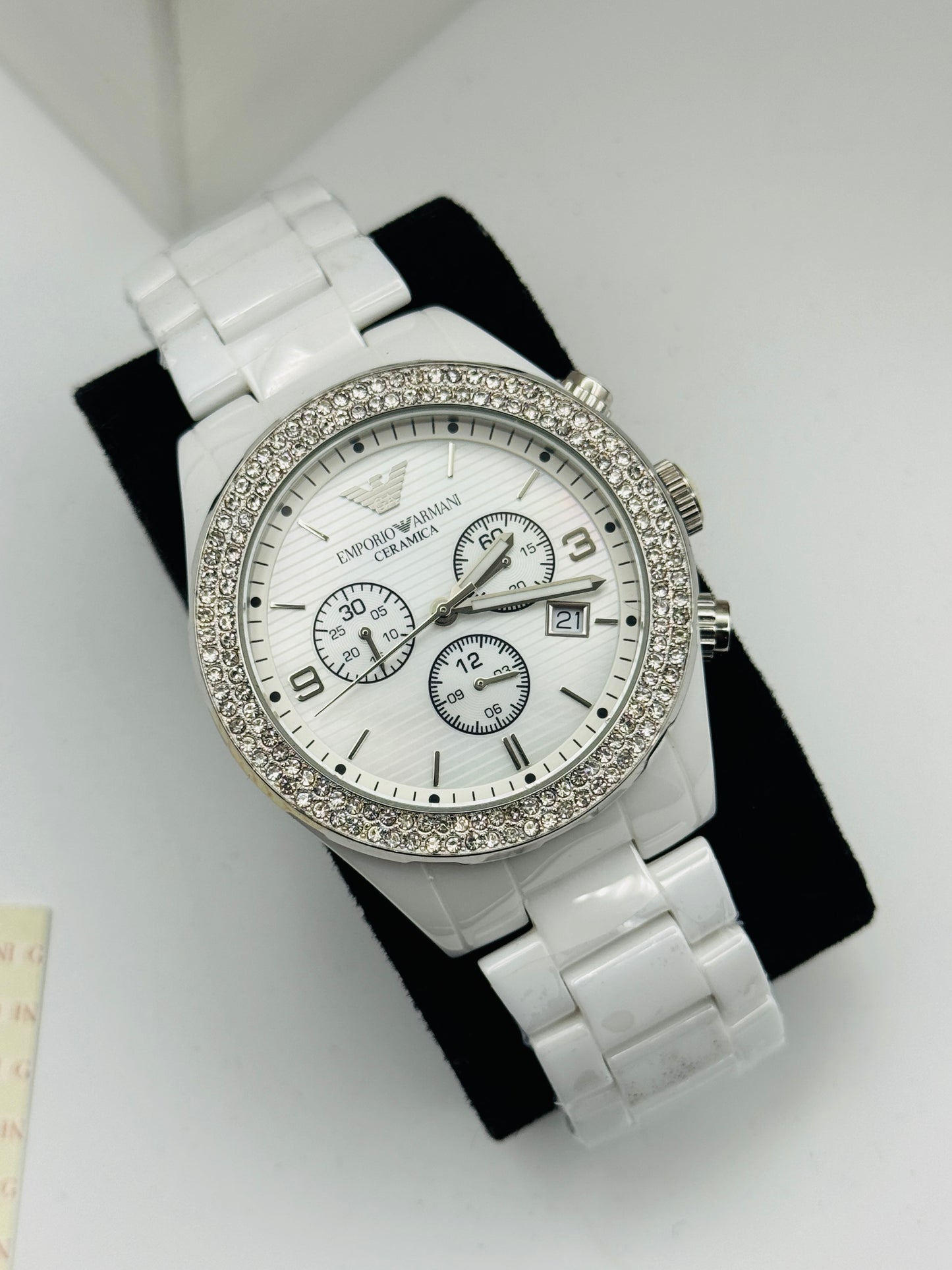 Emporio Armani AR-1456 Original Swiss For Unisex 43mm Quartz