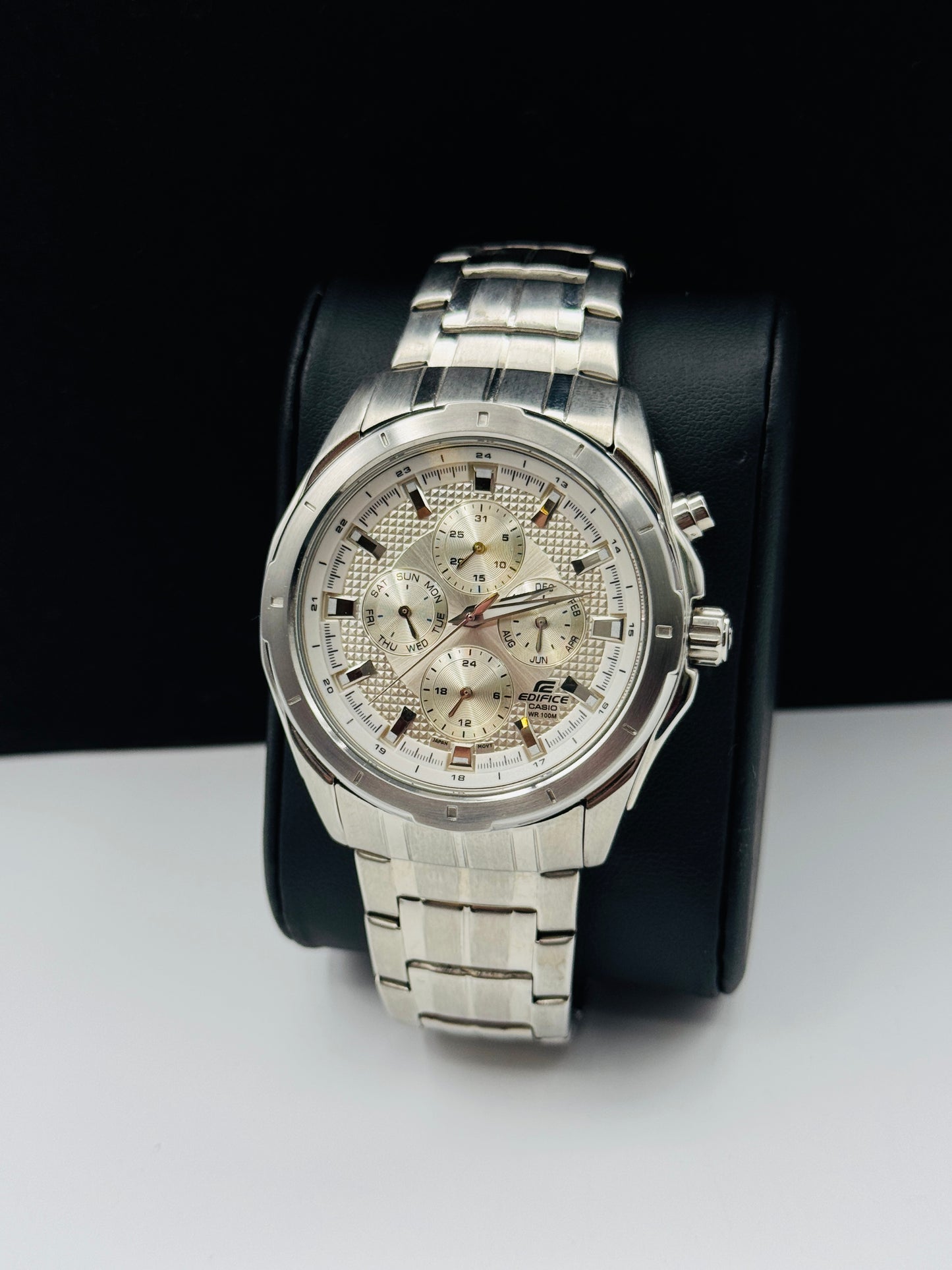 Casio Edifice Hong Kong Made For Mens 44mm Quartz