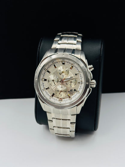 Casio Edifice Hong Kong Made For Mens 44mm Quartz
