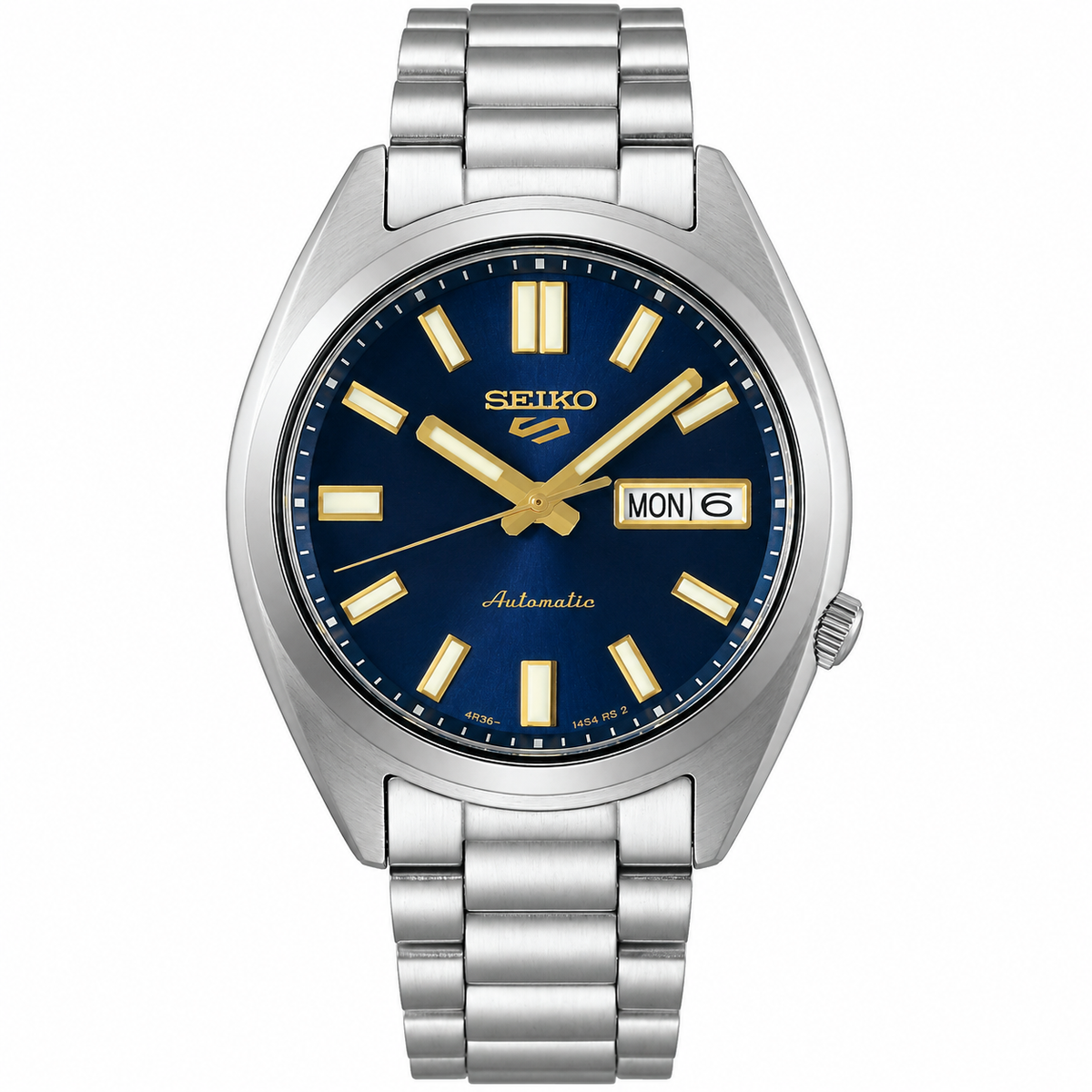 Seiko 5 Sports SNXS Vintage Gold Collection – in Blazer Blue SRPL55K1