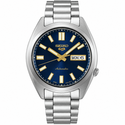 Seiko 5 Sports SNXS Vintage Gold Collection – in Blazer Blue SRPL55K1
