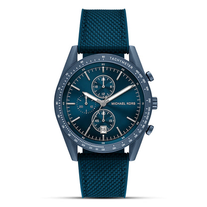 Michael Kors Warren Blue Dial Men's Chronograph Watch- MK9142