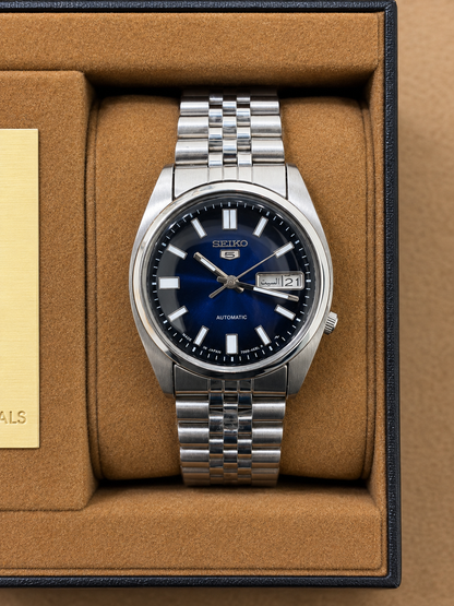 Seiko 5 Customzied Watch For Mens Automatic 7009 Lot Import 38mm (Pre-Owned)