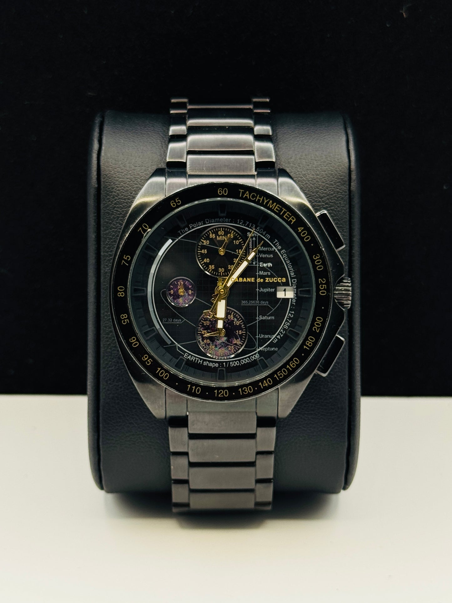 Cabane De Zucca Original lot Import Watch Mens 42mm Quartz