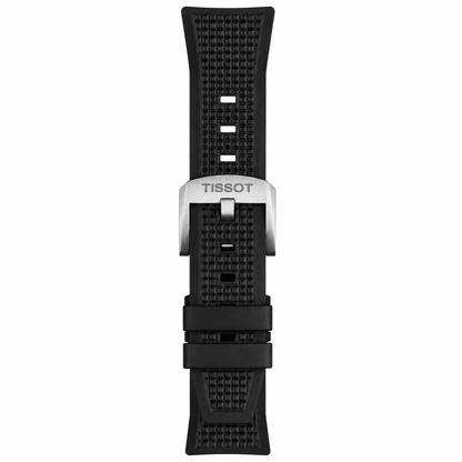 TISSOT PRX Men’s Quartz Swiss Made Black Silicone Strap Blue Dial 40mm Watch T137.410.17.041.00