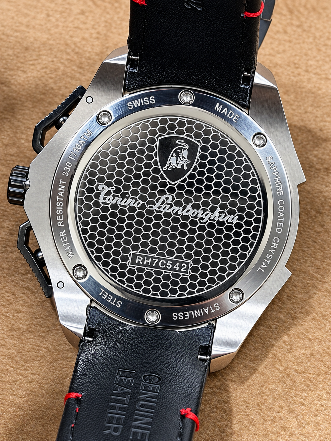 Lamborghini Original Watch Mens Lot Import Quartz 46mm (Pre-Owned)