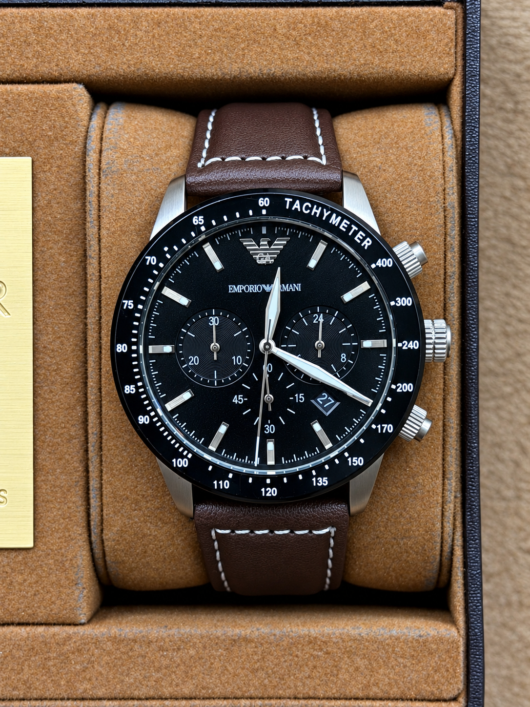 Emporio Armani Lot Import Mens Watch 42mm Quartz (Pre-Owned)