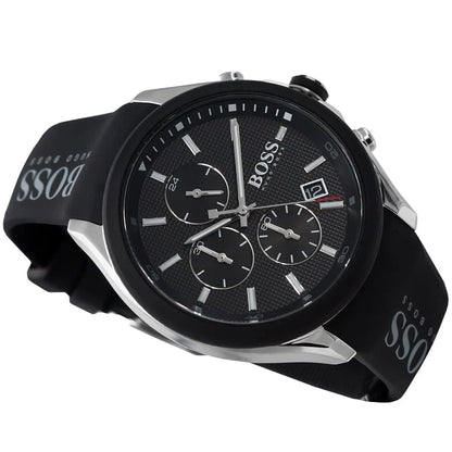 Original Hugo Boss Watch HB.366.1.29.3325 For Men Velocity 1513716 Chronograph