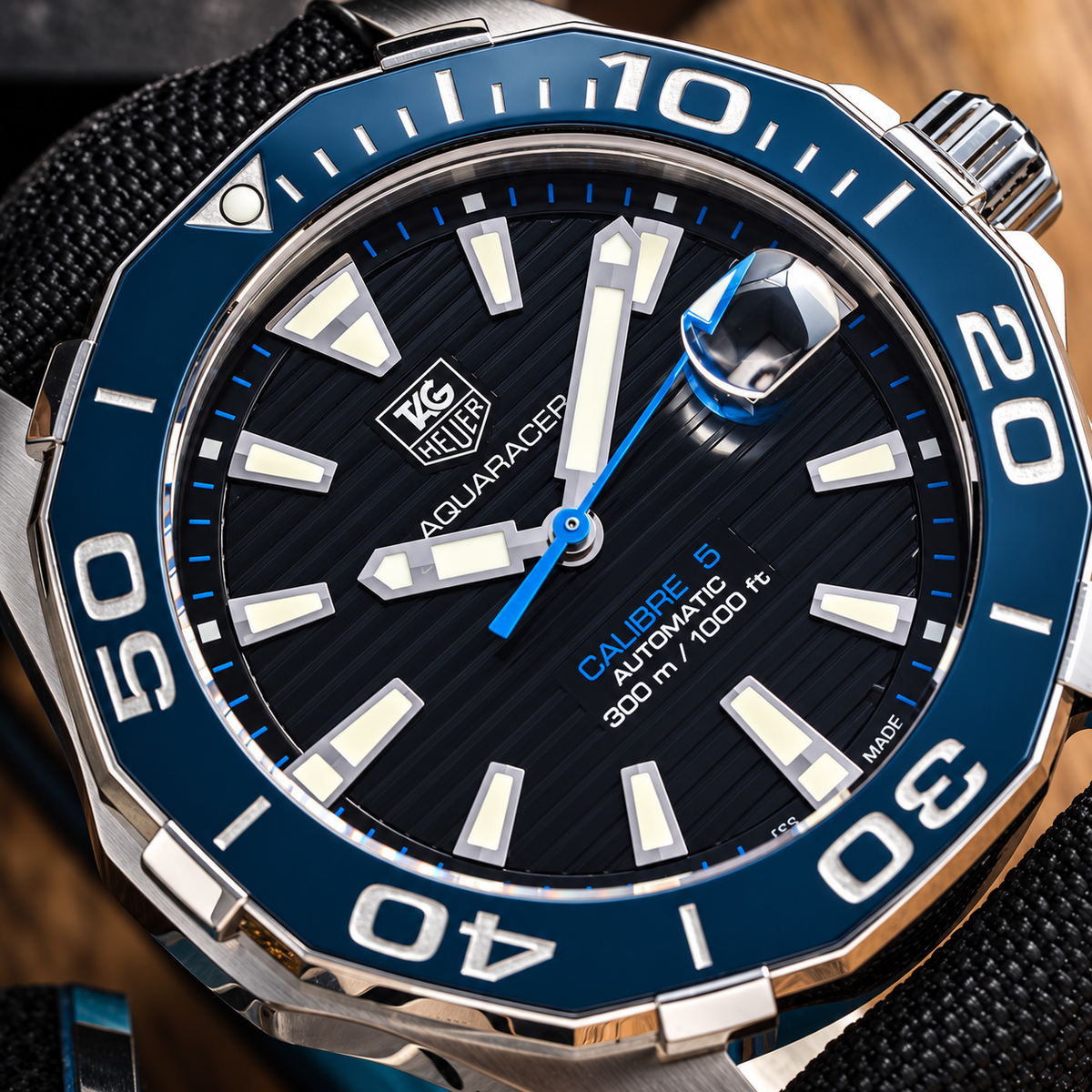 TAG HEUER AQUARACER Automatic, 41 mm, Steel WAY211B.FC6363