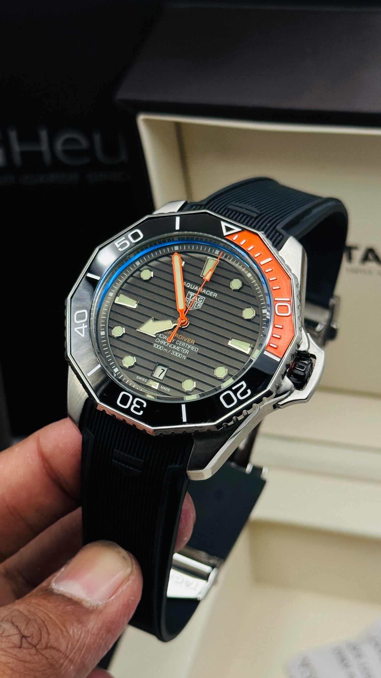 Tag-heuer Automatic Watch For Mens High Master Grade 41mm