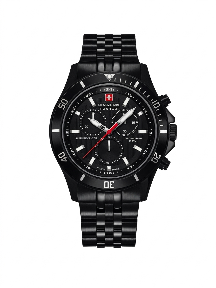 Swiss Military Hanowa Original Watch For Mens 42mm Quartz