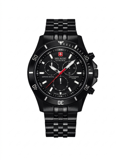 Swiss Military Hanowa Original Watch For Mens 42mm Quartz