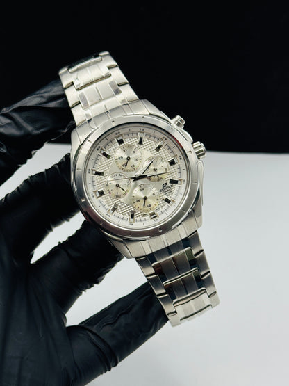 Casio Edifice Hong Kong Made For Mens 44mm Quartz