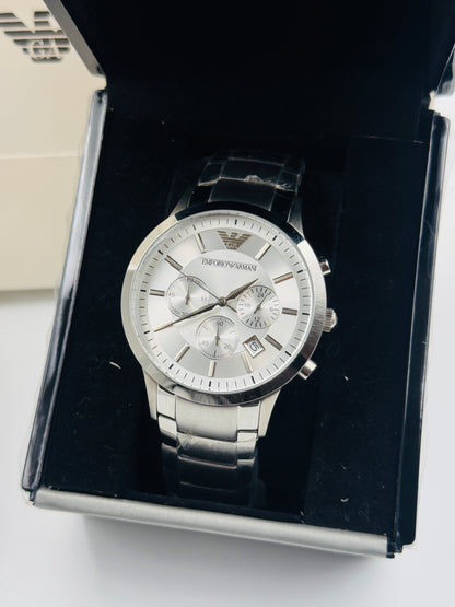 Emporio Armani AR-2453 Original Mens Watch 44mm Quartz
