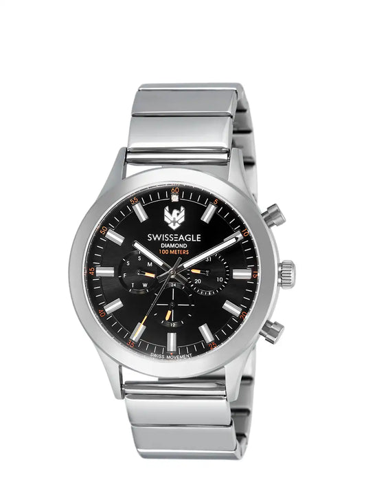 Swiss Eagle Original Watch For Mens 42mm Quartz (Lot Import)