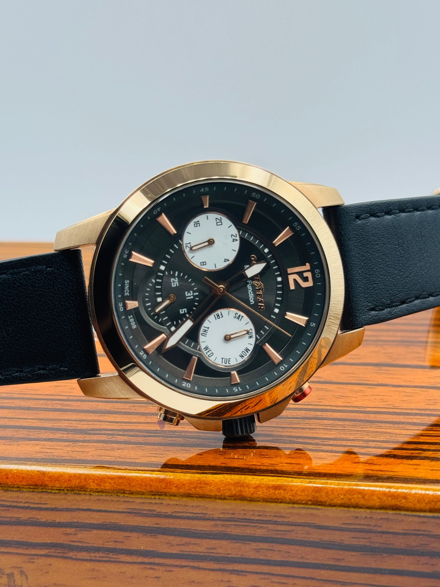 Goods Year Original Lot Import Watch For Mens 43mm Quartz