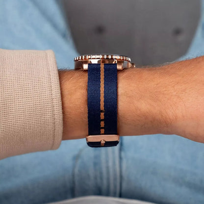 Tommy Hilfiger Blue Dial Ocean Strap Men's Watch - 1792130